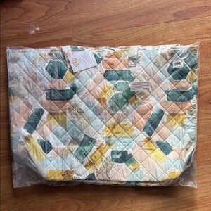 Quilted Multicolor Tote Bag
